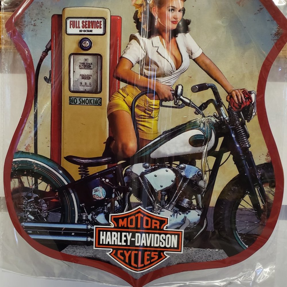 New Harley Davidson Tin Metal Sign shop garage office mancave